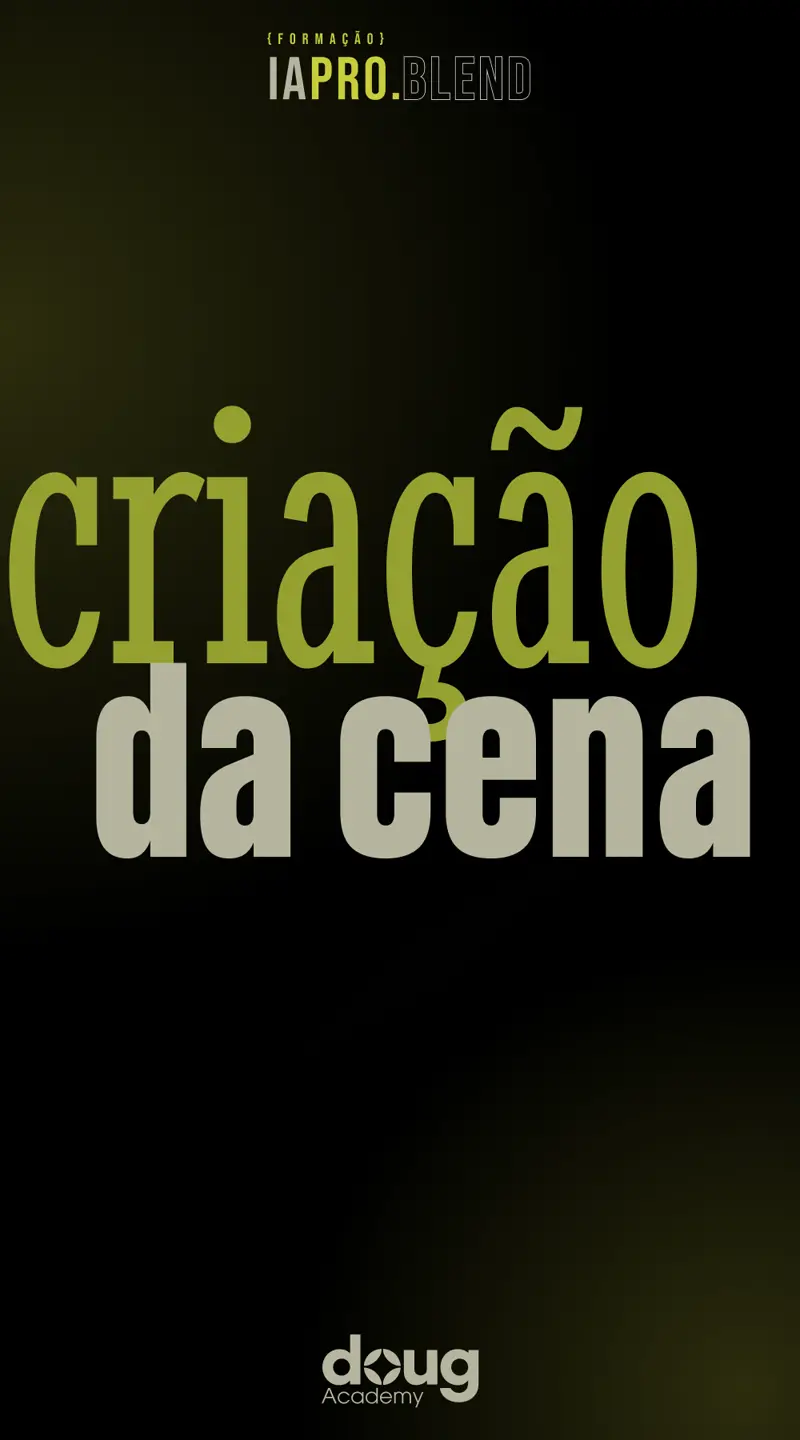 Criação da Cena